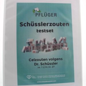 Testset Schussler zouten Pfluger