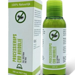 CBD Huidolie processierups Cannacans
