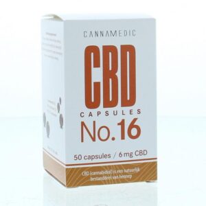 CBD Capsules nr. 16 6mg Cannamedic